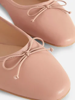 Outlet Primark Ballerines à Nœud Rose poudré