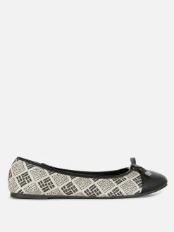 Best Primark Ballerines Monogramme Noir