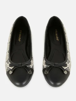 Best Primark Ballerines Monogramme Noir