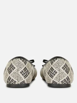 Best Primark Ballerines Monogramme Noir