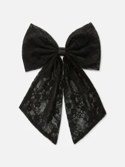 Sale Primark Barrette à Nœud Beetlejuice X Colleen Atwood Noir