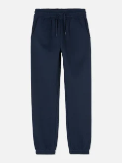 Clearance Primark Bas De Jogging à Revers Et Cordon De Serrage Ado Bleu marine