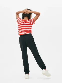 Outlet Primark Bas De Jogging à Revers Et Cordon De Serrage Ado Noir