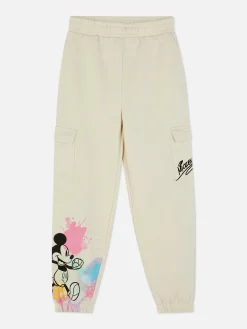 Online Primark Bas De Jogging Cargo Disney Mickey Mouse Écru