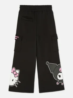 Outlet Primark Bas De Jogging Cargo Hello Kitty Et Ses Amis Noir