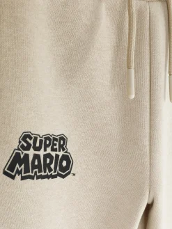 Best Primark Bas De Jogging Passepoilé Super Mario Grège
