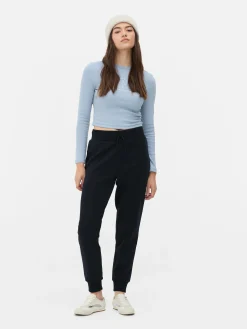Best Primark Bas De Jogging Skinny à Cordon De Serrage Bleu marine