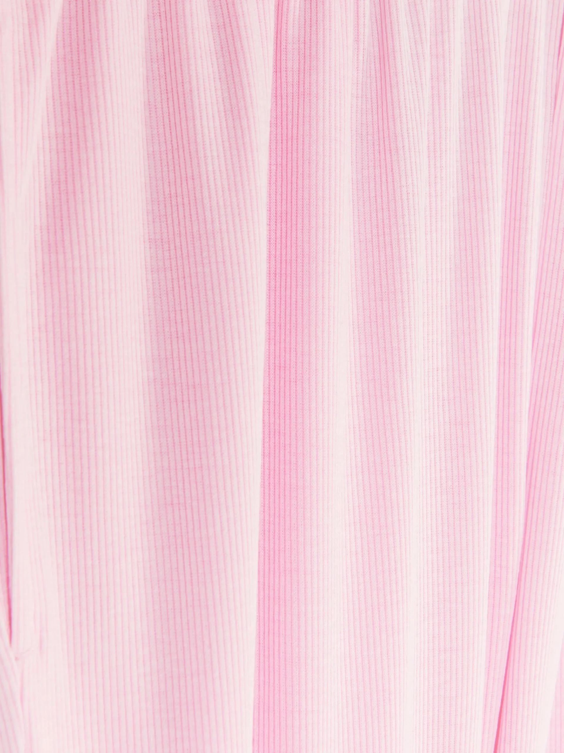 New Primark Bas De Pyjama Côtelé à Revers Rose clair