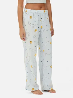 Hot Primark Bas De Pyjama Large Disney Winnie L'ourson Bleu clair