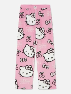 New Primark Bas De Pyjama Large Hello Kitty 50e Anniversaire Rose