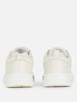 Clearance Primark Baskets à Semelle épaisse Et Empiècements Naturel