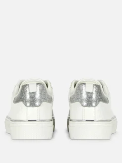 Clearance Primark Baskets Basses Disney Mickey Mouse Blanc