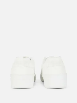 Online Primark Baskets Basses épaisses Blanc