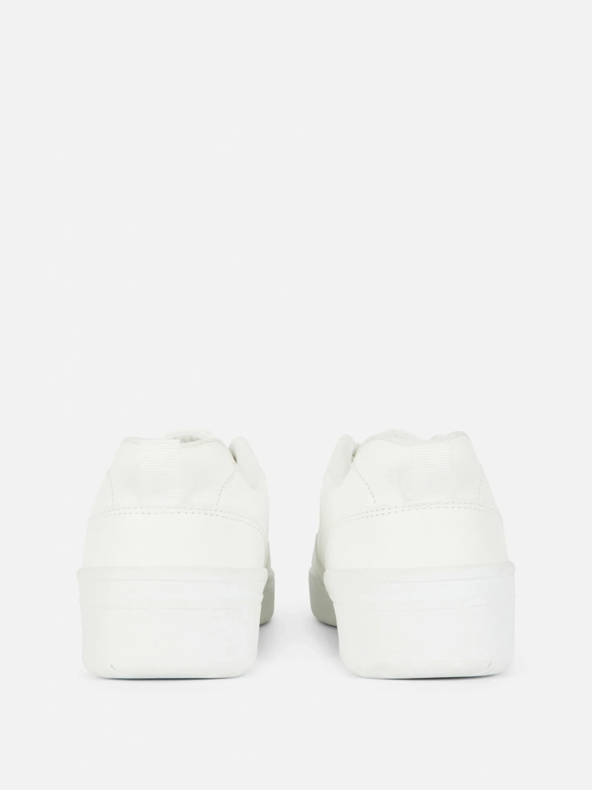 Online Primark Baskets Basses épaisses Blanc