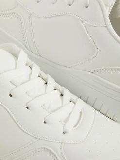 Online Primark Baskets Basses épaisses Blanc