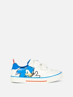 Hot Primark Baskets Basses Sonic Le Hérisson Blanc