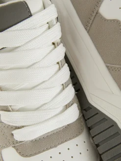 Hot Primark Baskets Basses Style Skater Gris