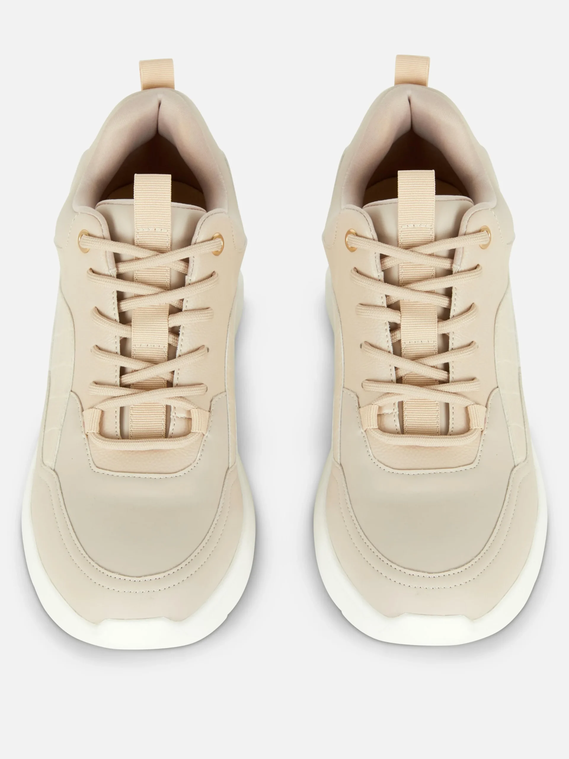 Best Primark Baskets Compensées Avec Finitions Métallisées Rose poudré