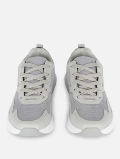 Best Primark Baskets De Sport à Lacets Gris