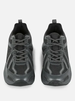 Sale Primark Baskets De Sport Basses à Empiècements Anthracite