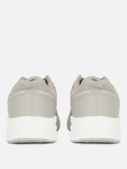 Online Primark Baskets En Maille à Semelle épaisse Grège