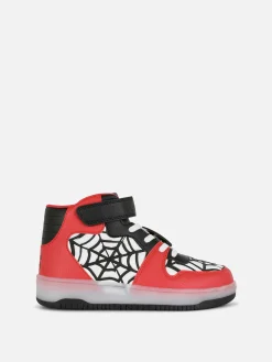 Clearance Primark Baskets Lumineuses Marvel Spider-Man Multicolore