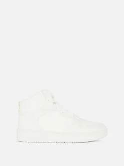 Discount Primark Baskets Montantes à Semelle épaisse Blanc