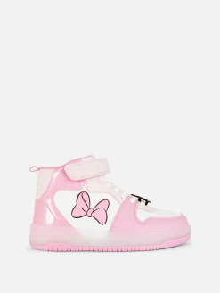 Best Primark Baskets Montantes Lumineuses Disney Minnie Mouse Rose