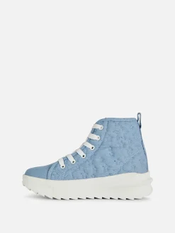 New Primark Baskets Montantes épaisses étoiles Multicolore