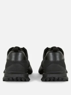 Online Primark Baskets épaisses Color Block Noir