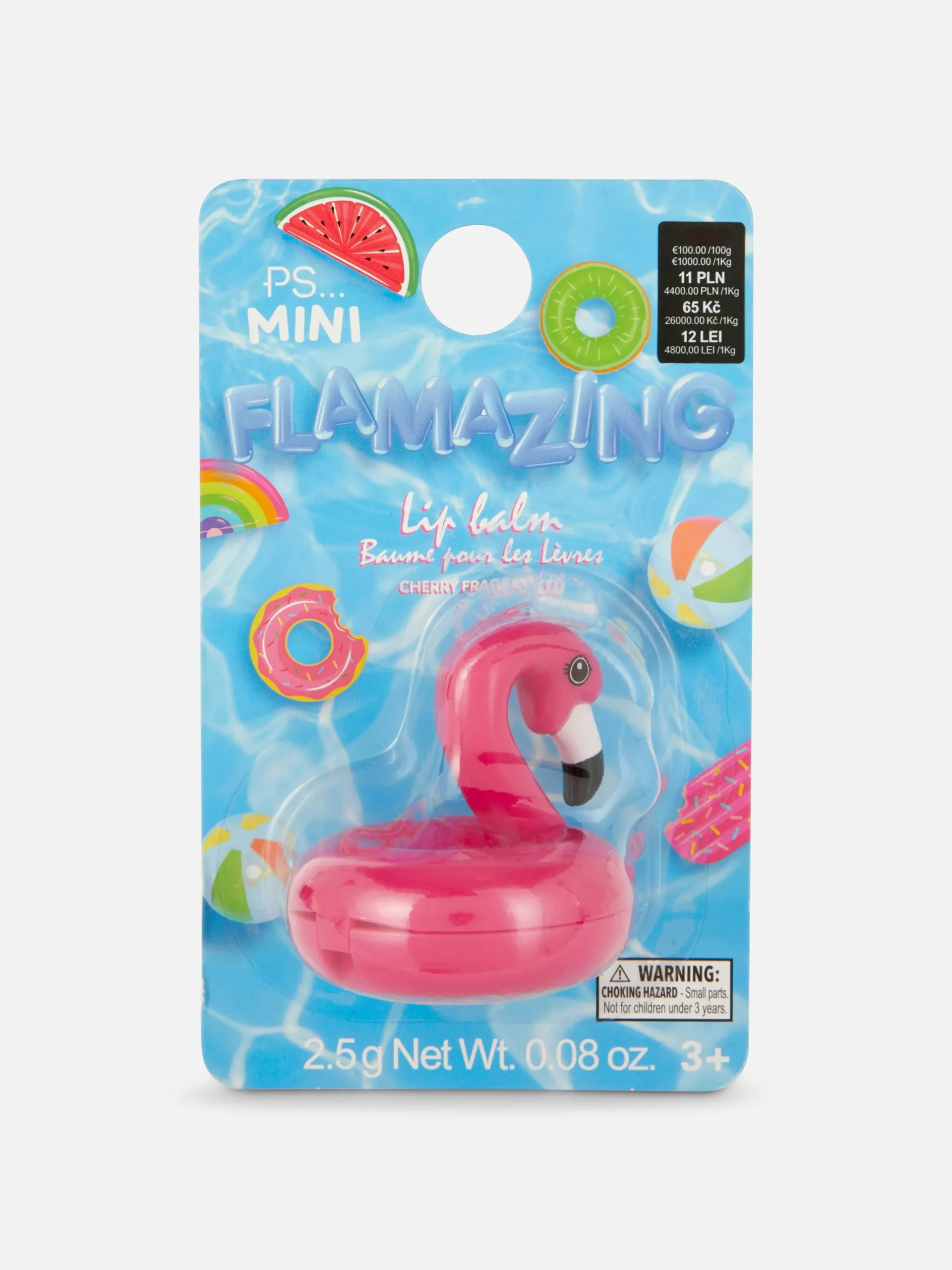 Outlet Primark Baume à Lèvres Flamant Rose PS... Mini Multicolore