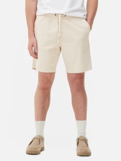 Outlet Primark Bermuda Avec Cordon De Serrage Grège