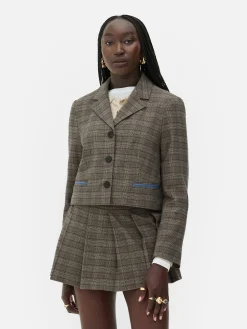 Online Primark Blazer Court à Carreaux Rita Ora Multicolore