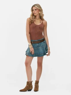 Discount Primark Body Ajusté à Décolleté Rita Ora Marron