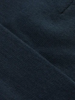 New Primark Bonnet à Large Revers Bleu marine