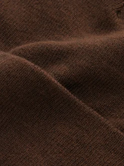 Outlet Primark Bonnet à Large Revers Chocolat