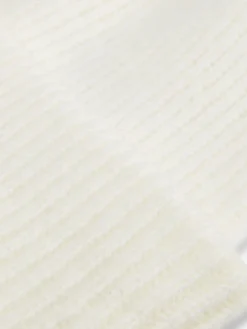 Discount Primark Bonnet En Grosse Maille à Revers Ivoire