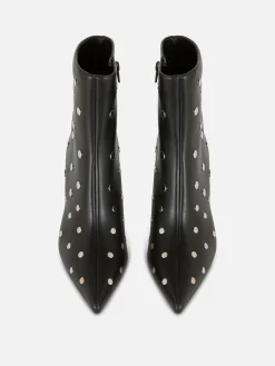 Hot Primark Bottes à Bout Pointu Et Talon Aiguille Noir