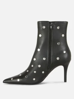 Hot Primark Bottes à Bout Pointu Et Talon Aiguille Noir