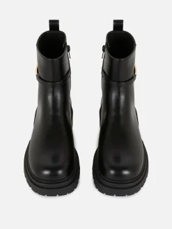 Online Primark Bottines à Boucle Noir