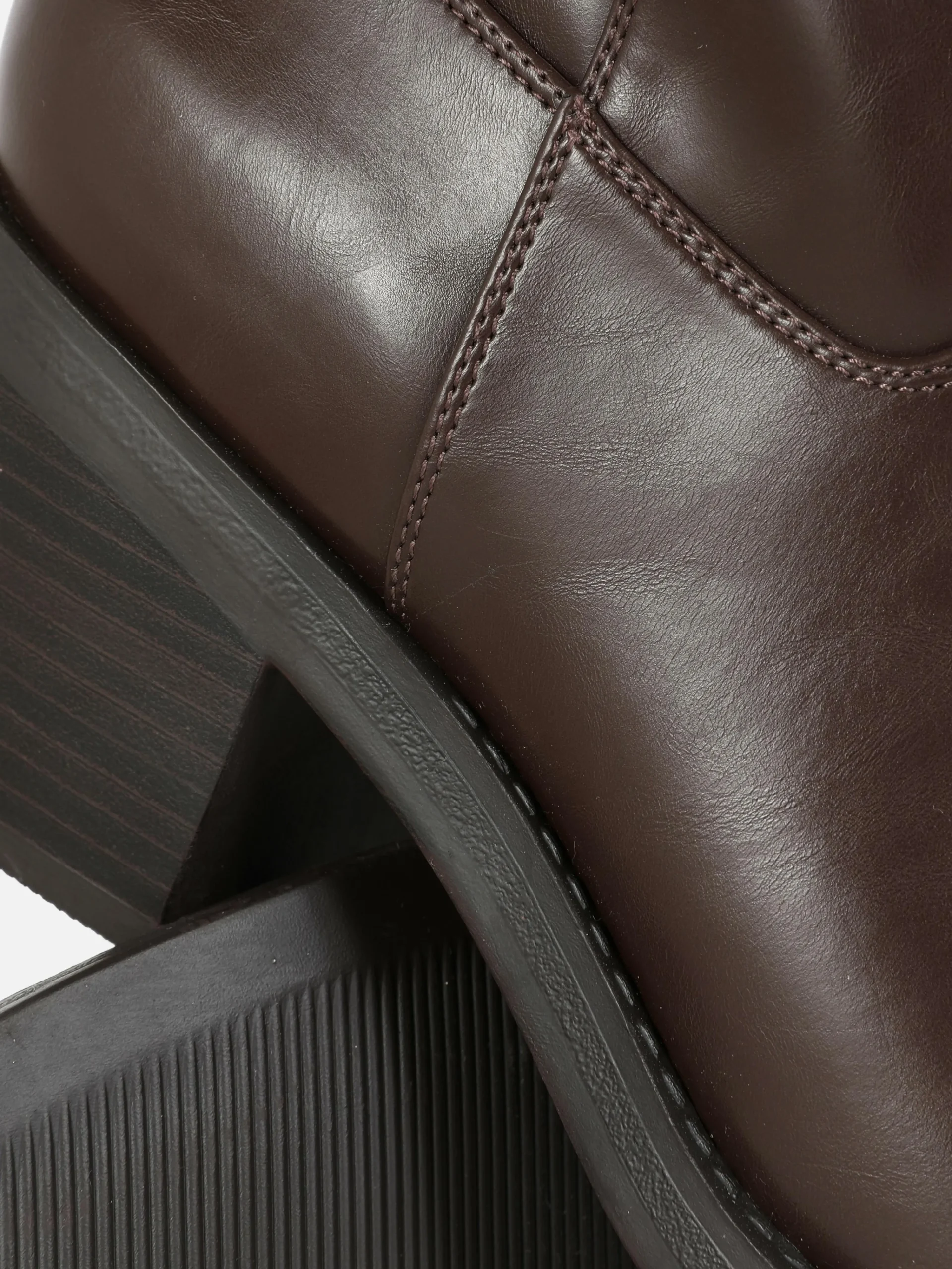 Primark Bottines à Enfiler Avec Talon épais Rita Ora Chocolat