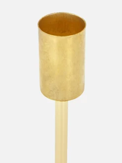 New Primark Bougeoir En Métal Pour La Salle à Manger Doré