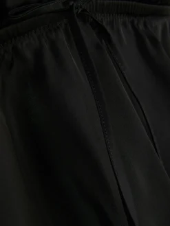 Clearance Primark Brassière Triangle Volantée En Satin Noir