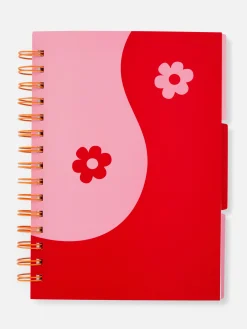 Discount Primark Cahier A5 Yin Et Yang Rouge