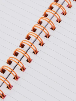 Discount Primark Cahier A5 Yin Et Yang Rouge