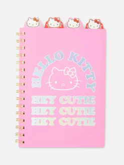 Clearance Primark Carnet A5 à Onglets 50e Anniversaire Hello Kitty Rouge