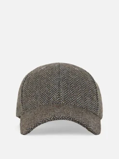 Best Primark Casquette De Baseball à Motifs Écru