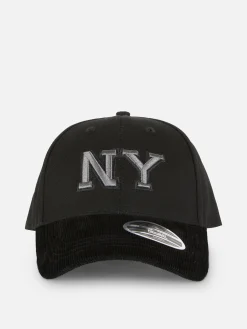 Sale Primark Casquette De Baseball Brodée New York Noir