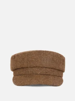 New Primark Casquette Gavroche Marron