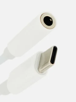 Best Primark Câble Adaptateur Jack Audio USB-C Blanc